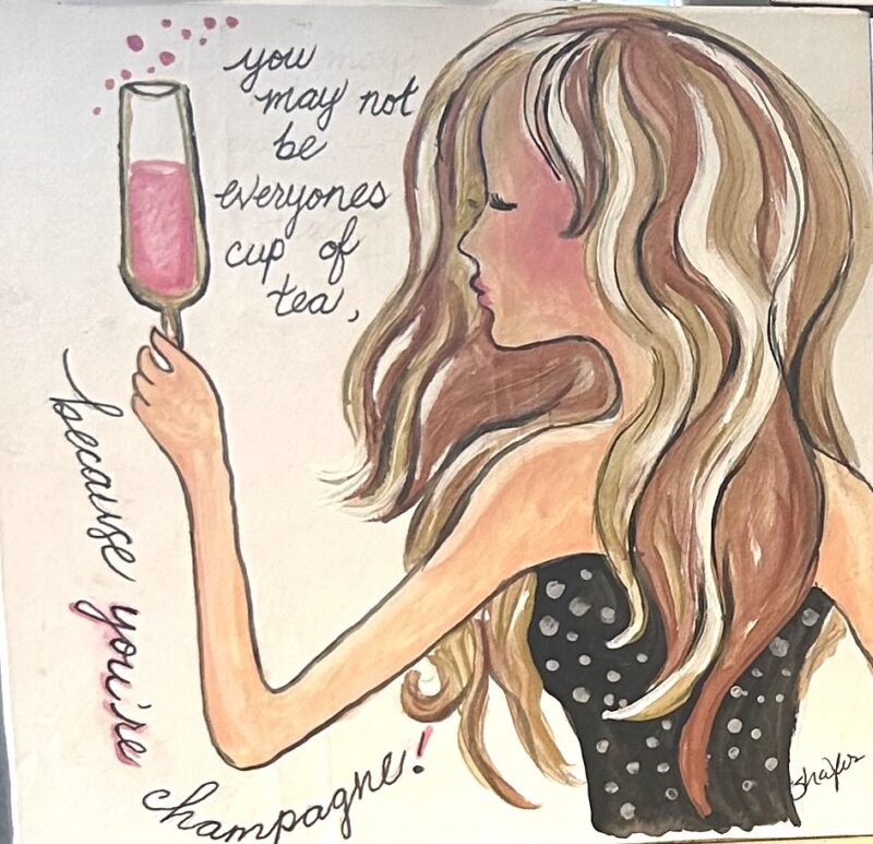 Champagne Dah-ling