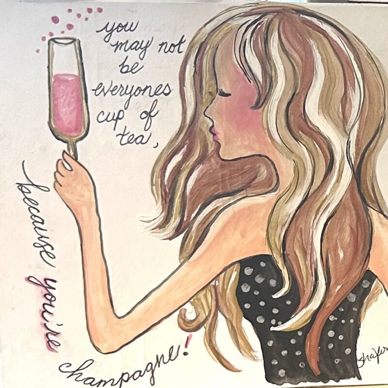 Champagne Dah-ling