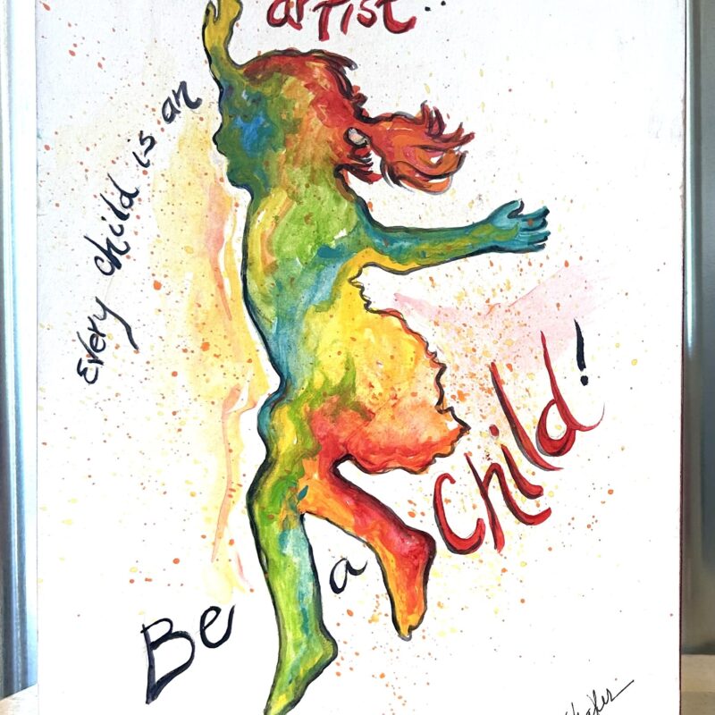 Every Child Is An Artist Block